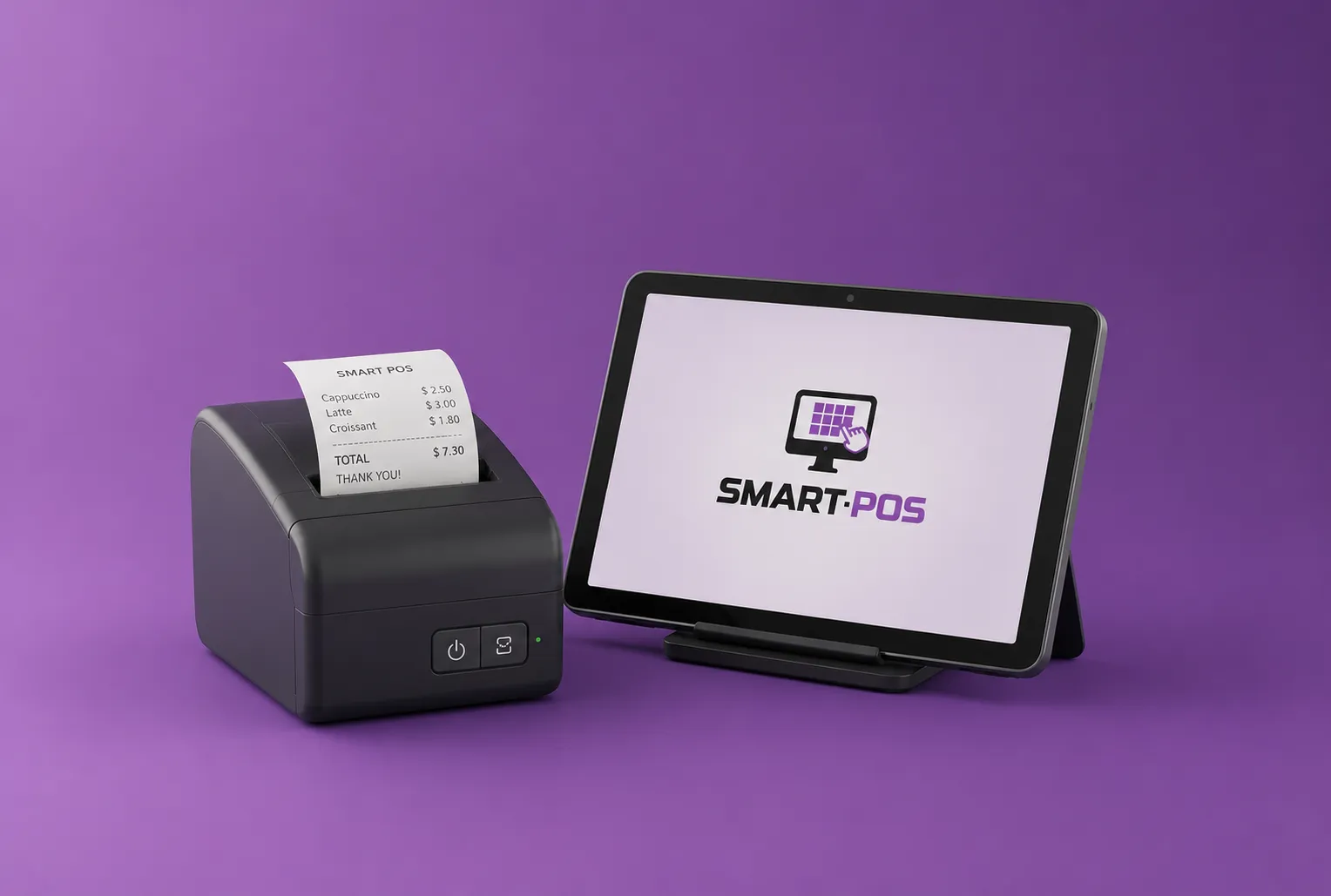 Kompaktes Tablet mit SmartPOS-Buchungskalender für Salons